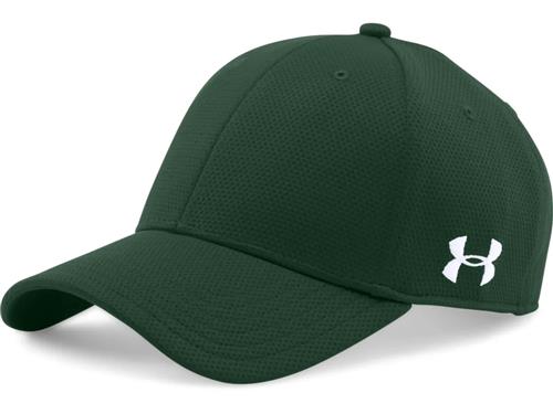 Under Armour Men's Blank Curved Stretch Fit Hat 1282154. Embroidery is available on this item.