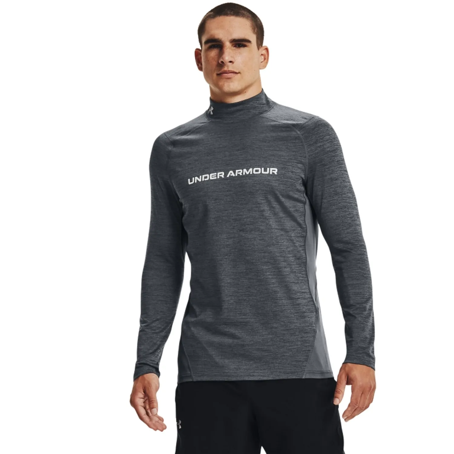 E182628 Under Armour Men's Coldgear Armour Fitted Twist Mock 1366069