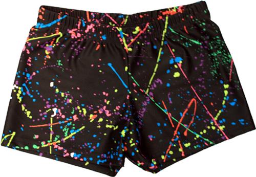 Funkadelic Paint Splatters Compression Shorts