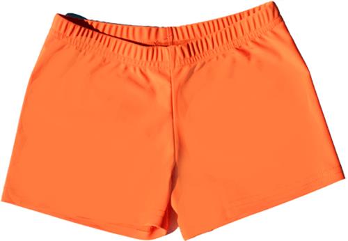 Funkadelic Neon Orange Glow Compression Shorts