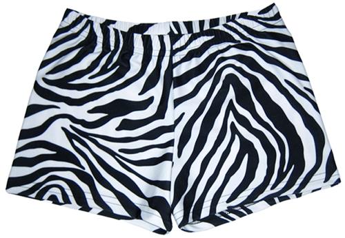 Funkadelic Zebra Safari Compression Shorts
