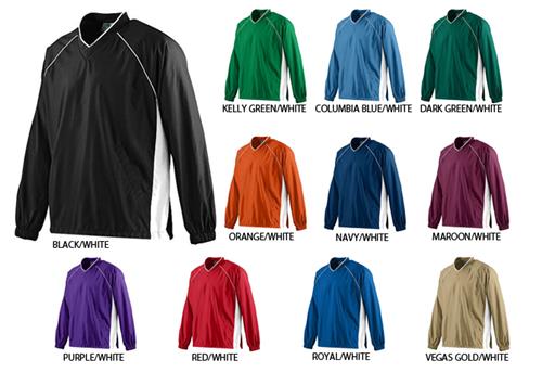 Augusta Micro Poly Color Pullover Jacket