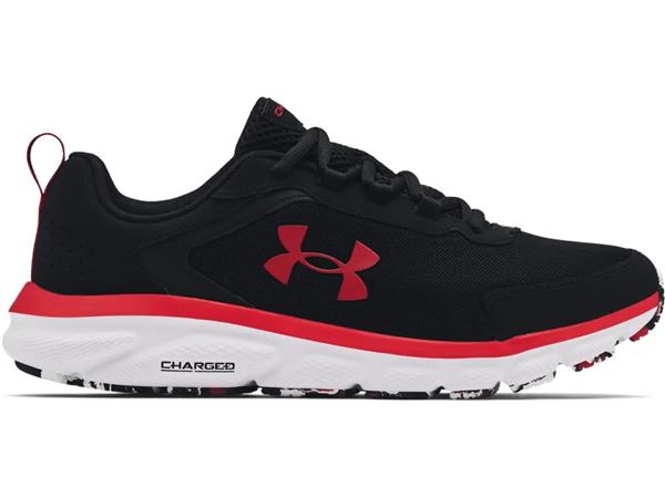 Under Armour Charged Assert 9 Red Black White Athletic Training Shoe Men\'s Sz 10 Under Armour Charged Assert 9 Mens Size 10 Running Shoes  main image 2