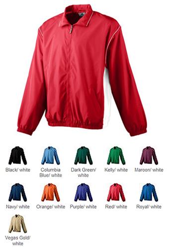 Augusta Micro Poly Full Zip Youth Jacket