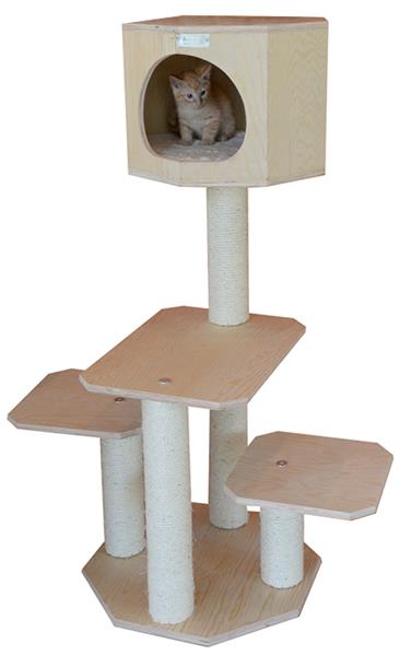 Armarkat solid wood cat tree best sale