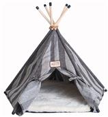 Armarkat Cat Bed Teepee Style with Striped Pattern