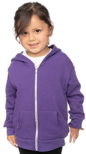 Royal Apparel Infant Toddler Fashion Fleece Zip Hoodie. Decorated in seven days or less.