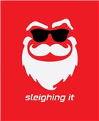 Epic X-Sleighing It Long Sleeve Cotton Graphic T-Shirts