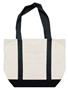 Royal Apparel Organic Canvas Large Two Tone Tote C1072ORG