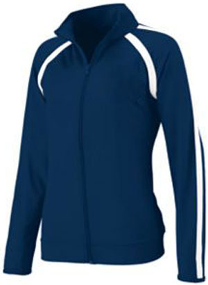 Augusta Ladies Poly Spandex Jacket. Decorated in seven days or less.