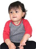 Royal Apparel Infant, Toddler Triblend Raglan Baseball Shirt