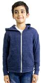 Royal Apparel Toddler Youth Triblend Fleece Zip Hoodie