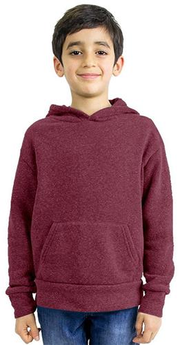 Royal Apparel Toddler Youth Triblend Fleece Pullover Hoodie. Decorated in seven days or less.