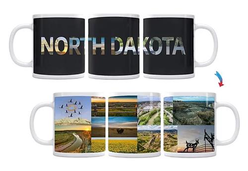 State of North Dakota ThermoH Exray Color Changing Coffee Mug SOND1001