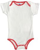 Royal Apparel Infant Organic One Piece Contrast Binding 2138ORG