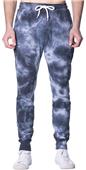 Royal Apparel Unisex Cloud Tie Dye Jogger Sweatpant 3557CTD