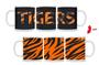 NCAA Black & Orange Tiger Stripes ThermoH Exray Mug