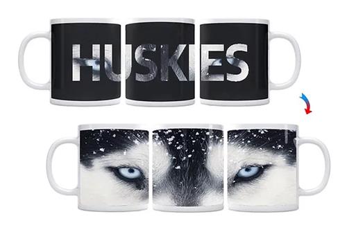 NCAA Huskies Eyes ThermoH Exray Color Changing Coffee Mug