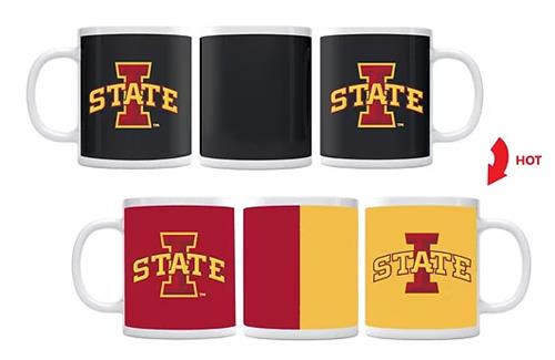NCAA Iowa State University ThermoH Exray Color Changing Coffee Mug ISU1001