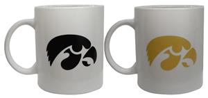 NCAA University of Iowa ThermoH Logo Mug