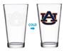 NCAA Auburn University ThermoC Logo Color Changing Pint Glass AUB1002