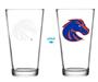 NCAA Boise State University ThermoC Logo Pint Glass