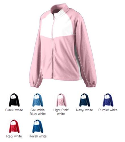 Augusta Ladies' Color Block Wicking Mesh Jacket