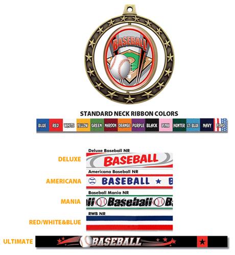 Hasty Awards Baseball Spinner Medals M-7701