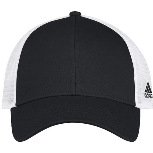 Adidas Structured Adjustable Meshback Hat (Blank). Embroidery is available on this item.