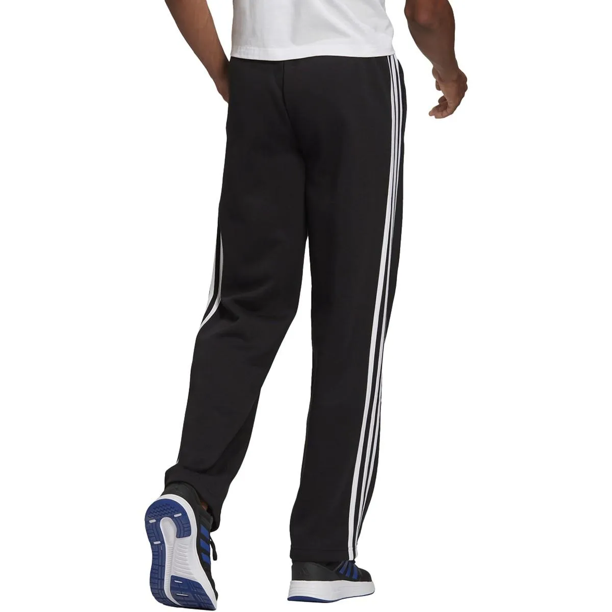 essentials tricot open hem pants