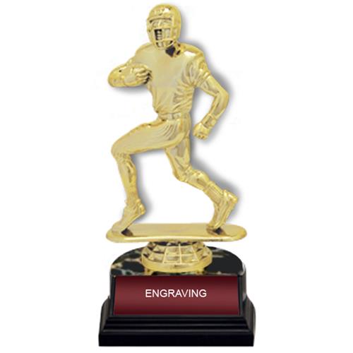 Football Figure 6" Participation Trophies Award. Engraving is available on this item.