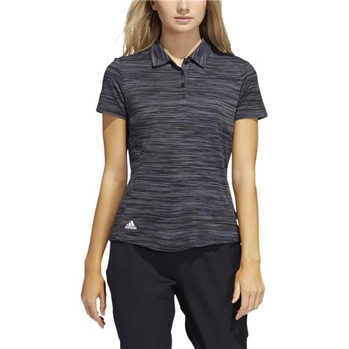 Adidas Spacedye Short Sleeve Womens Polo. Printing is available for this item.