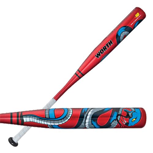 Worth Youth Copperhead Snake Baseball Bats YBSNKR
