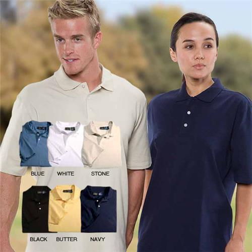 Vos Sports Adult Cotton Jersey Polo Style Shirts