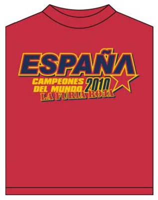 Utopia Soccer Spain Champions T-shirt