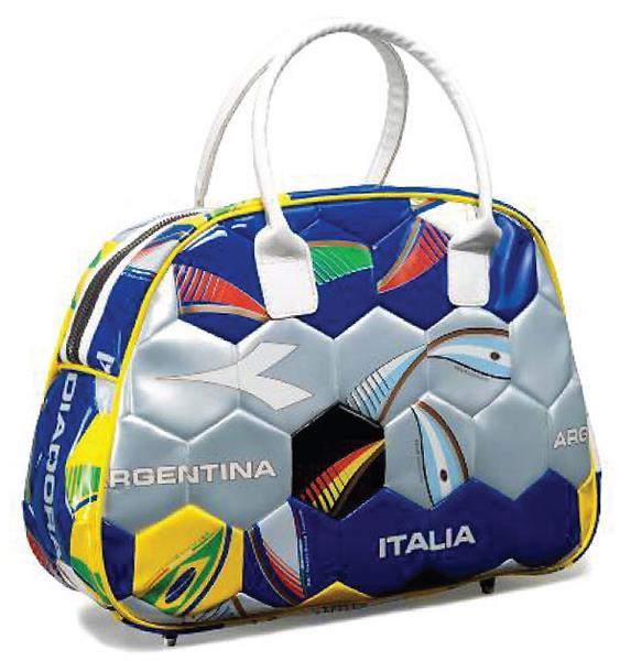 Diadora World Championship Real Soccerball Bag Soccer Equipment and Gear