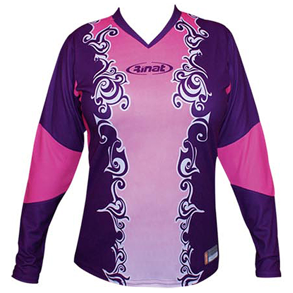 pink soccer goalie jersey