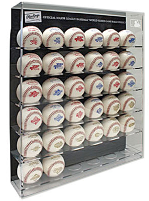 Rawlings World Series Baseball Collection w/Case. Free shipping.  Some exclusions apply.