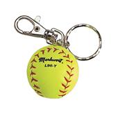 Markwort Yellow Softball Keychains
