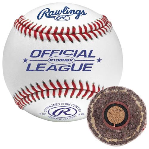 Rawlings R100HSX Official League Practice Baseball