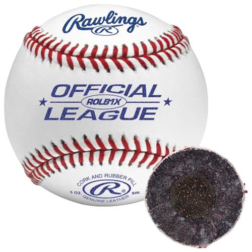 Rawlings ROLB1X Official League Practice Baseballs