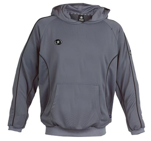 Primo Hooded Pullover Gray Sweatshirt Closeout