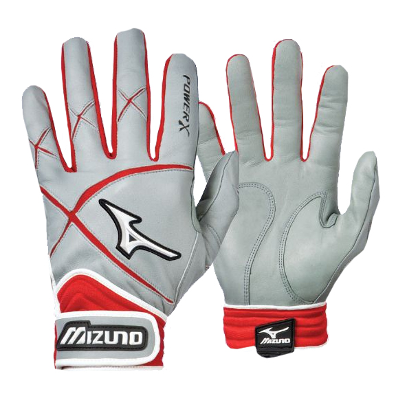 E19233 Mizuno Power X G2 Batting Gloves
