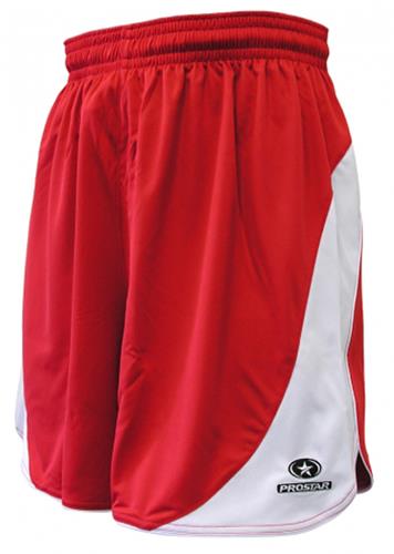 Primo Mens or Youth Red/Wt Sparta Shorts Closeout