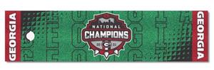 Fan Mats Georgia Bulldogs 2021-22 National Champs Putting Green Mat