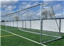 PEVO Economy Series 3" Round Soccer Goal 6.5'x18.5' (EACH) Unpainted