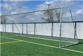 8'x24' Economy Series 3" Round Soccer Goal (EACH) Unpainted