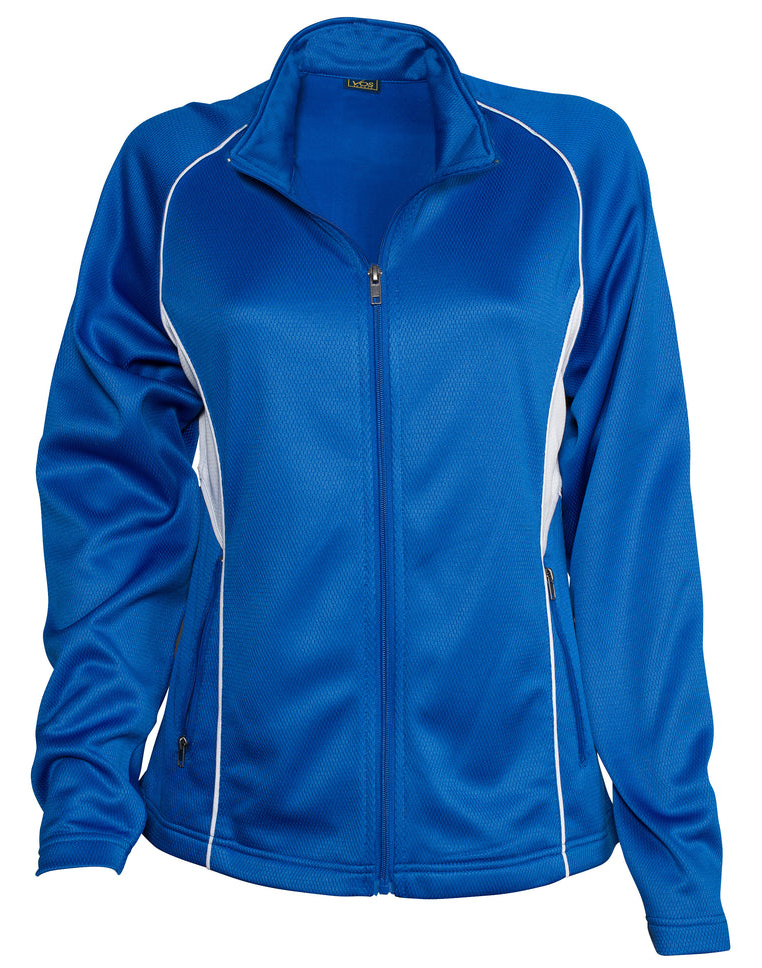 E192741 Vos Sports Ladies Performance Full Zipper Jacket