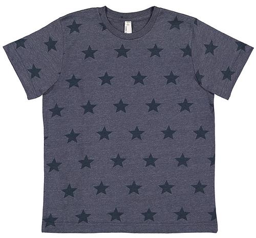 LAT Sportswear Youth Five Star Tee. Printing is available for this item.