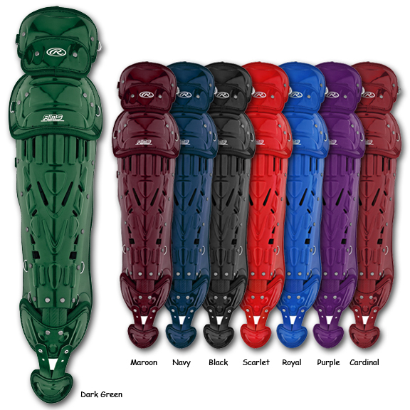 Rawlings Adult XRDLG Series Baseball Leg Guards Baseball Equipment & Gear